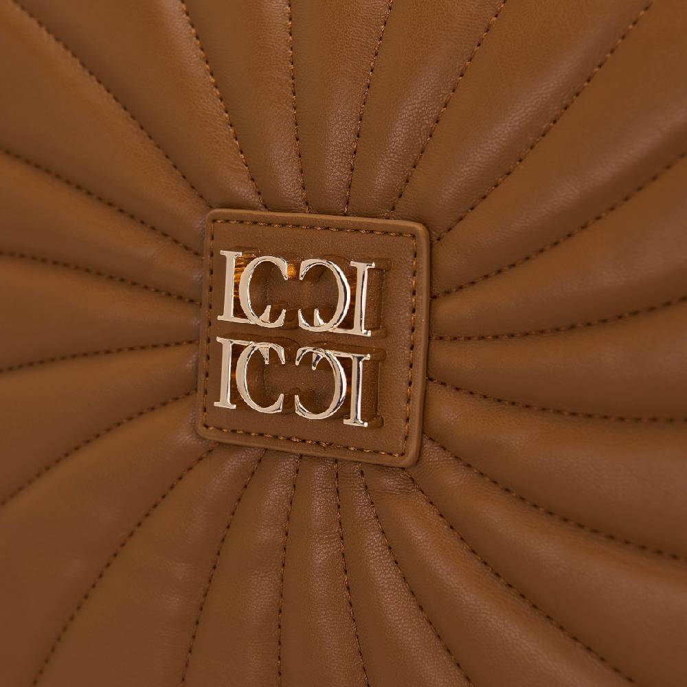 La Carrie BORSA A SPALLA OYSTER CUOIO