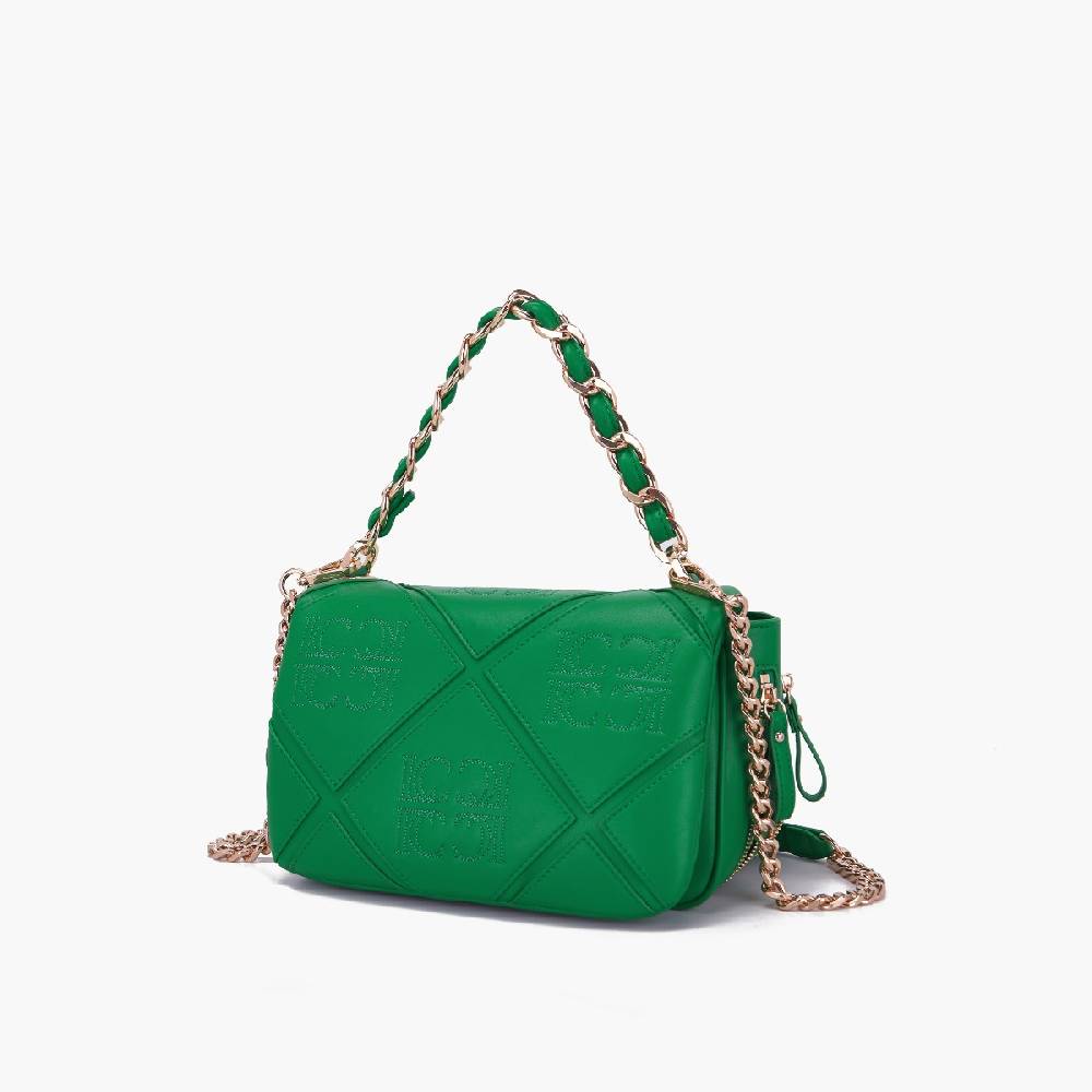 La Carrie BORSA A SPALLA PICHT DARK GREEN