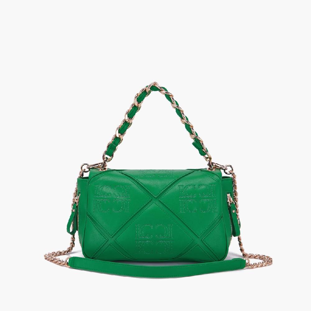 La Carrie BORSA A SPALLA PICHT DARK GREEN
