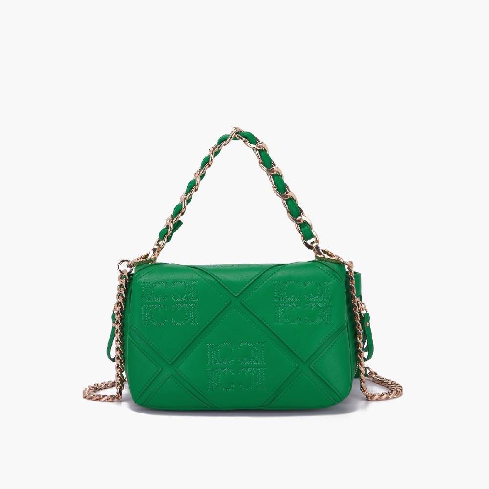 La Carrie BORSA A SPALLA PICHT DARK GREEN