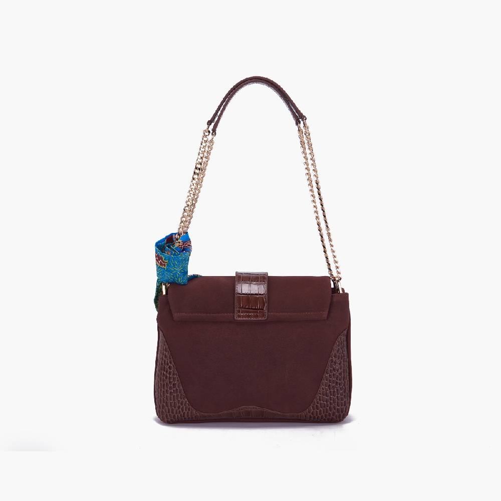 La Carrie BORSA A SPALLA TEMPEST BROWN