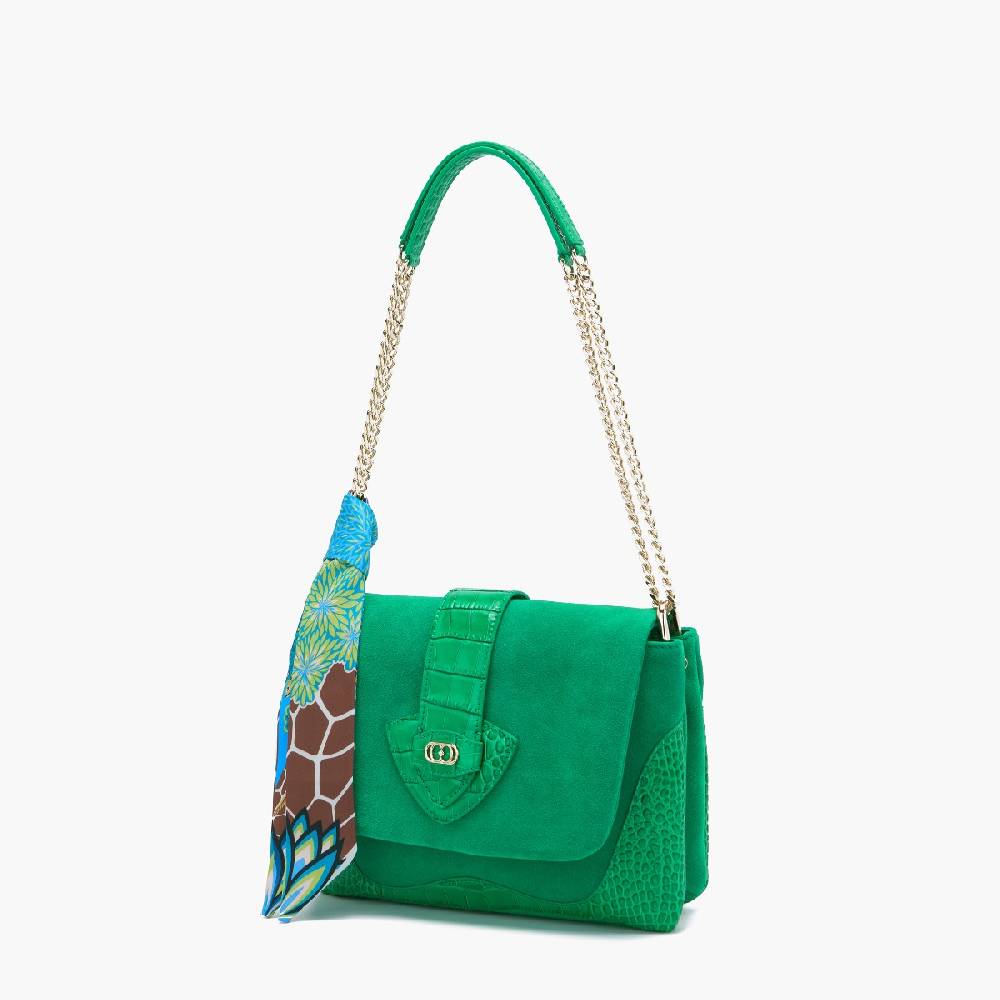 La Carrie BORSA A SPALLA TEMPEST GRASS