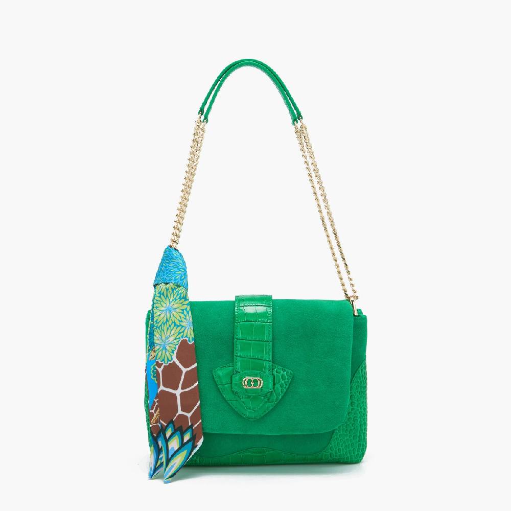 La Carrie BORSA A SPALLA TEMPEST GRASS