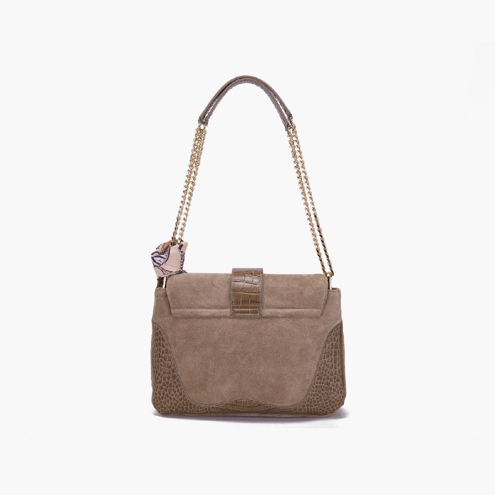 La Carrie BORSA A SPALLA TEMPEST TAUPE