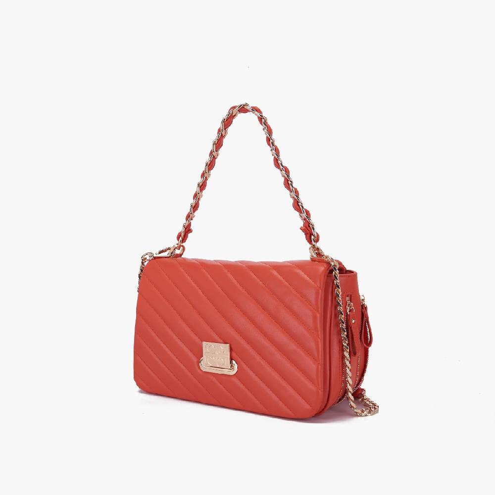 La Carrie BORSA A SPALLA TOUCHY ORANGE