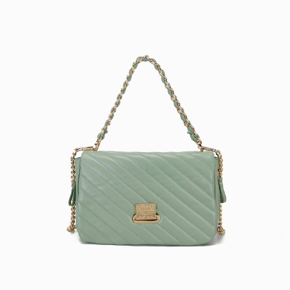 La Carrie BORSA A SPALLA TOUCHY SAGE