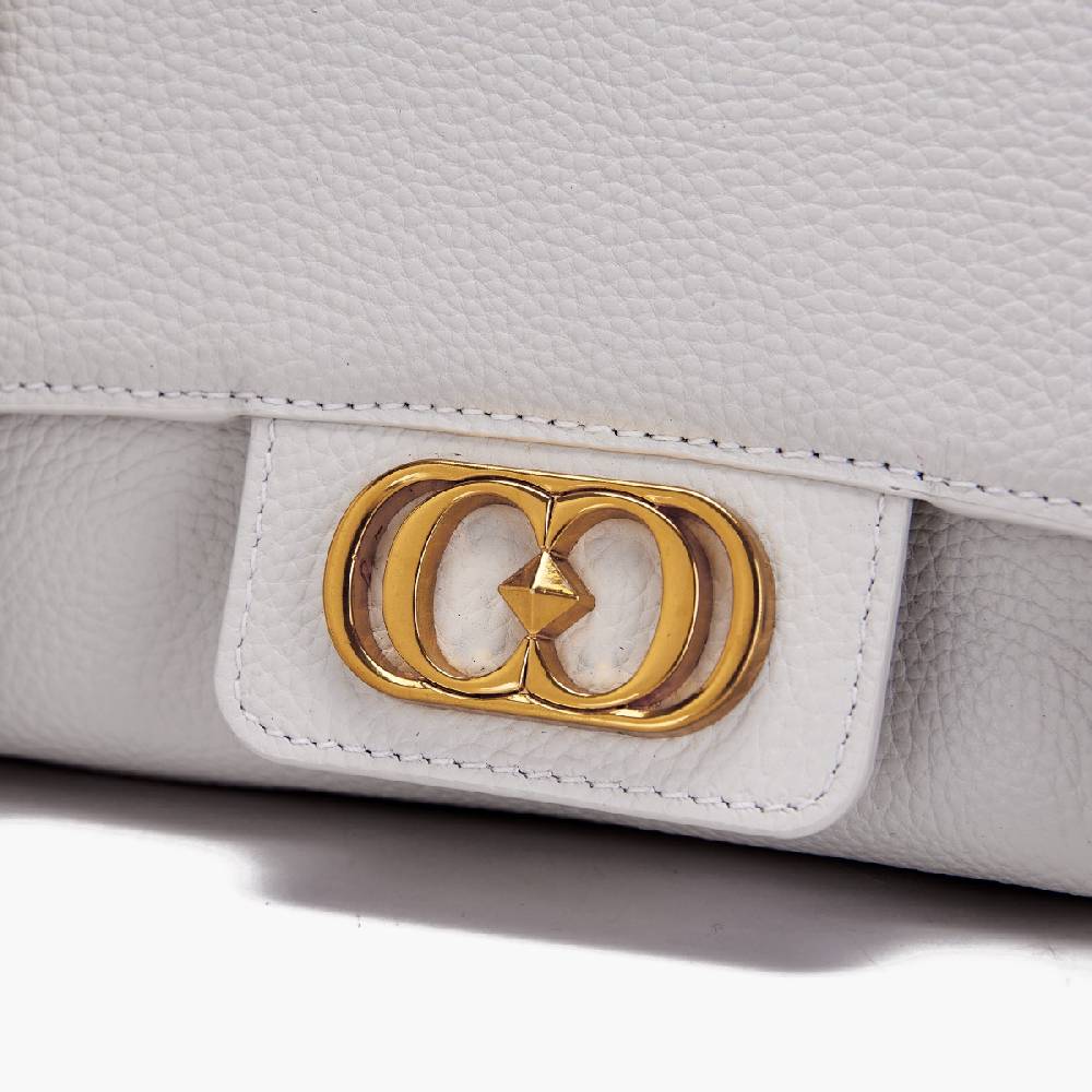 La Carrie BORSA SHOPPING ATENA IVORY