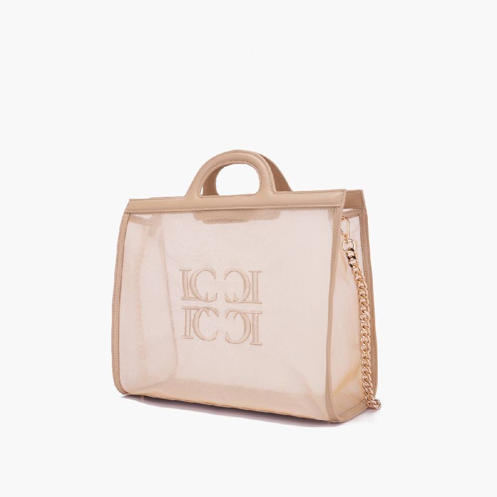 La Carrie BORSA SHOPPING MALIBU BEIGE