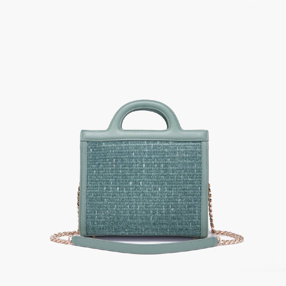 La Carrie BORSA SHOPPING MALIBU GREEN