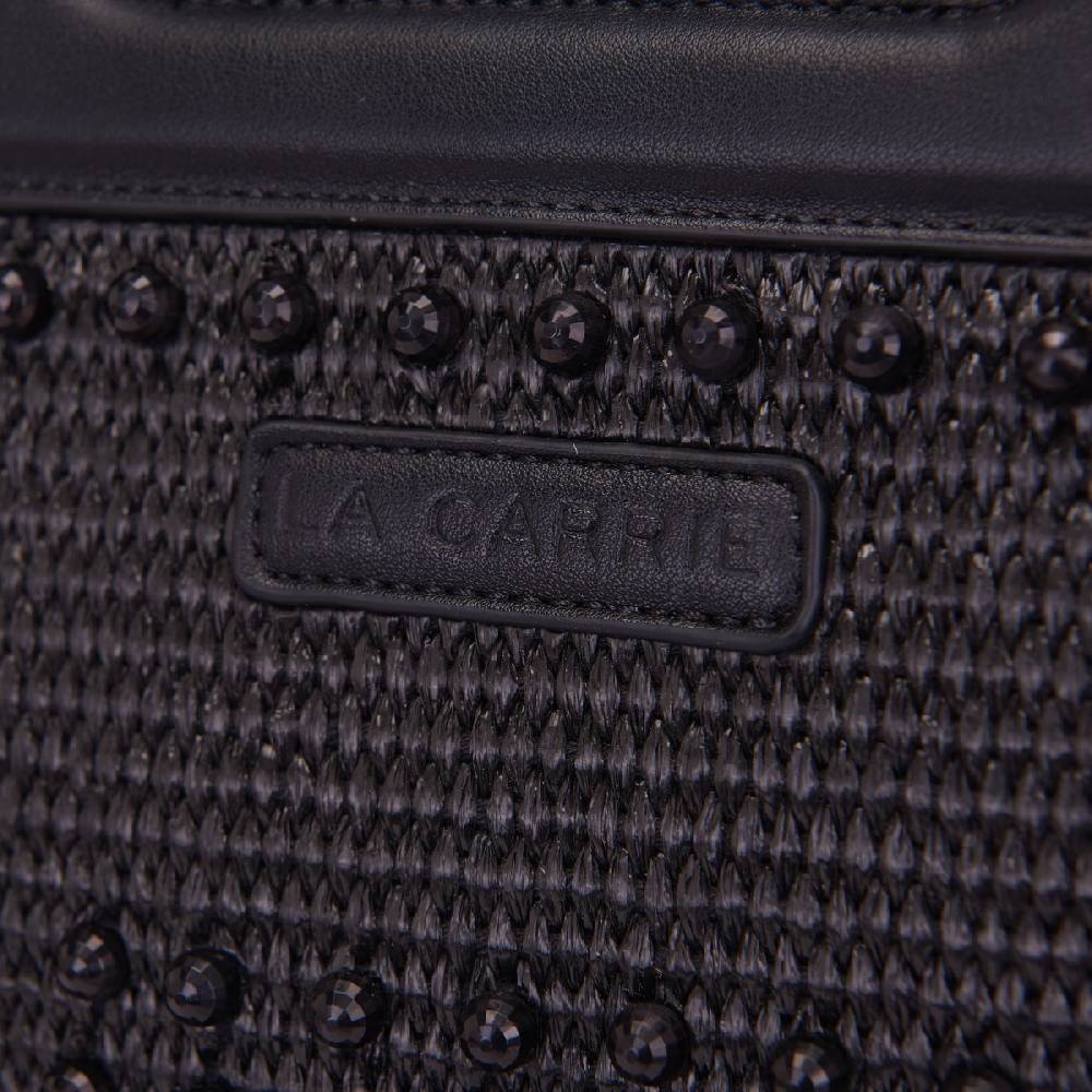 La Carrie BORSA SHOPPING MALIBU NERA