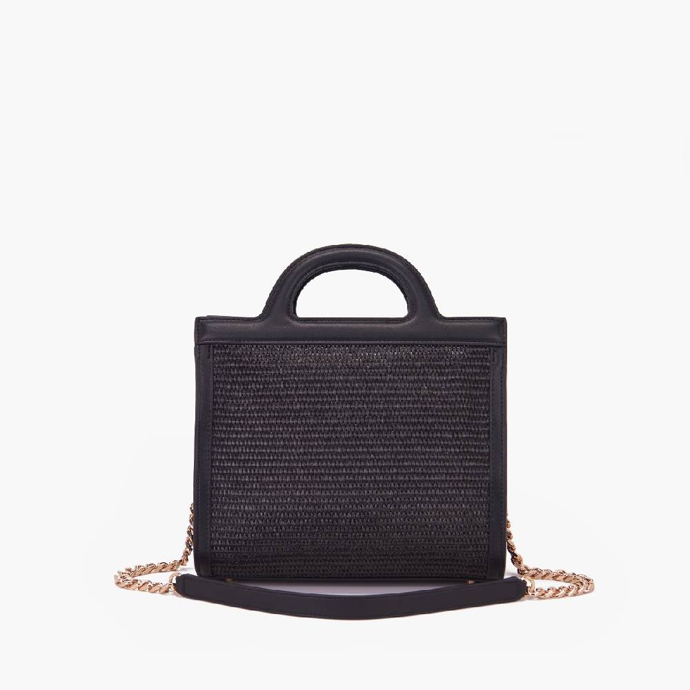 La Carrie BORSA SHOPPING MALIBU NERA