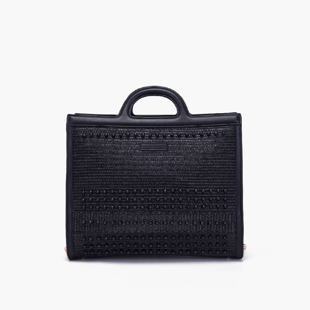 La Carrie BORSA SHOPPING MALIBU NERA