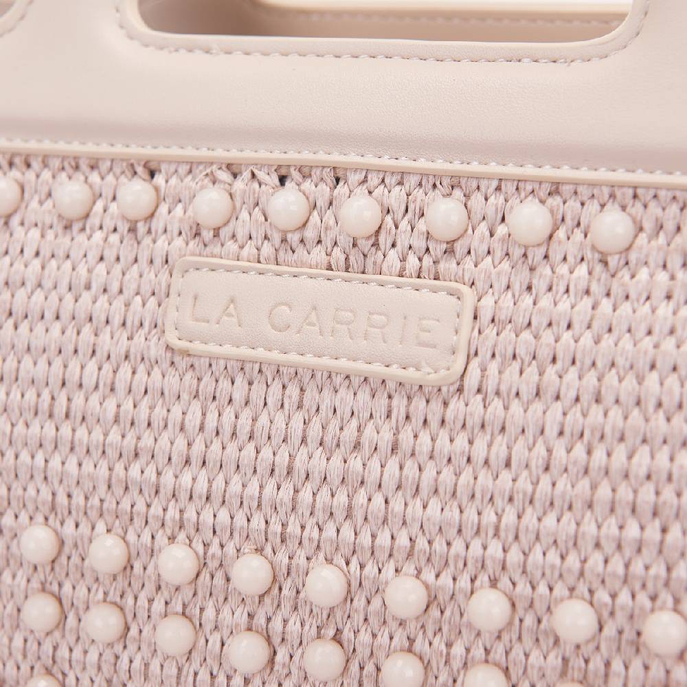La Carrie BORSA SHOPPING MALIBU PINK