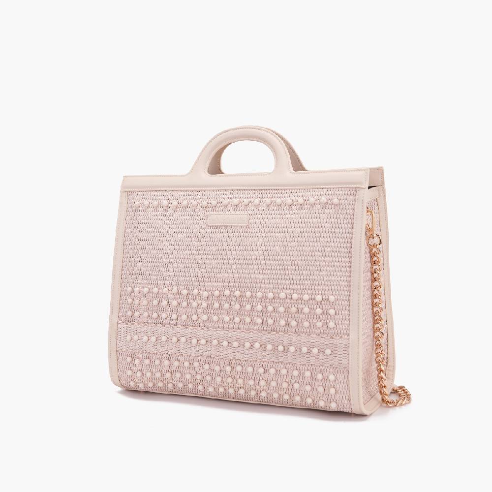 La Carrie BORSA SHOPPING MALIBU PINK