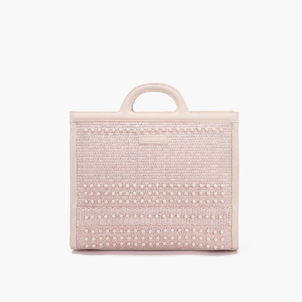 La Carrie BORSA SHOPPING MALIBU PINK