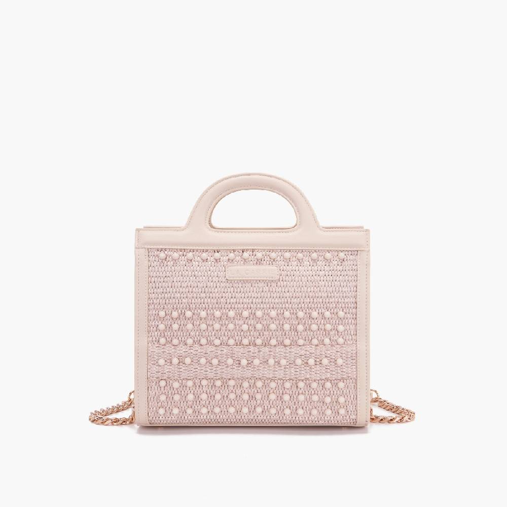 La Carrie BORSA SHOPPING MALIBU PINK