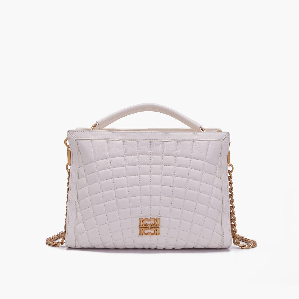 La Carrie BORSA SHOPPING MAREA IVORY