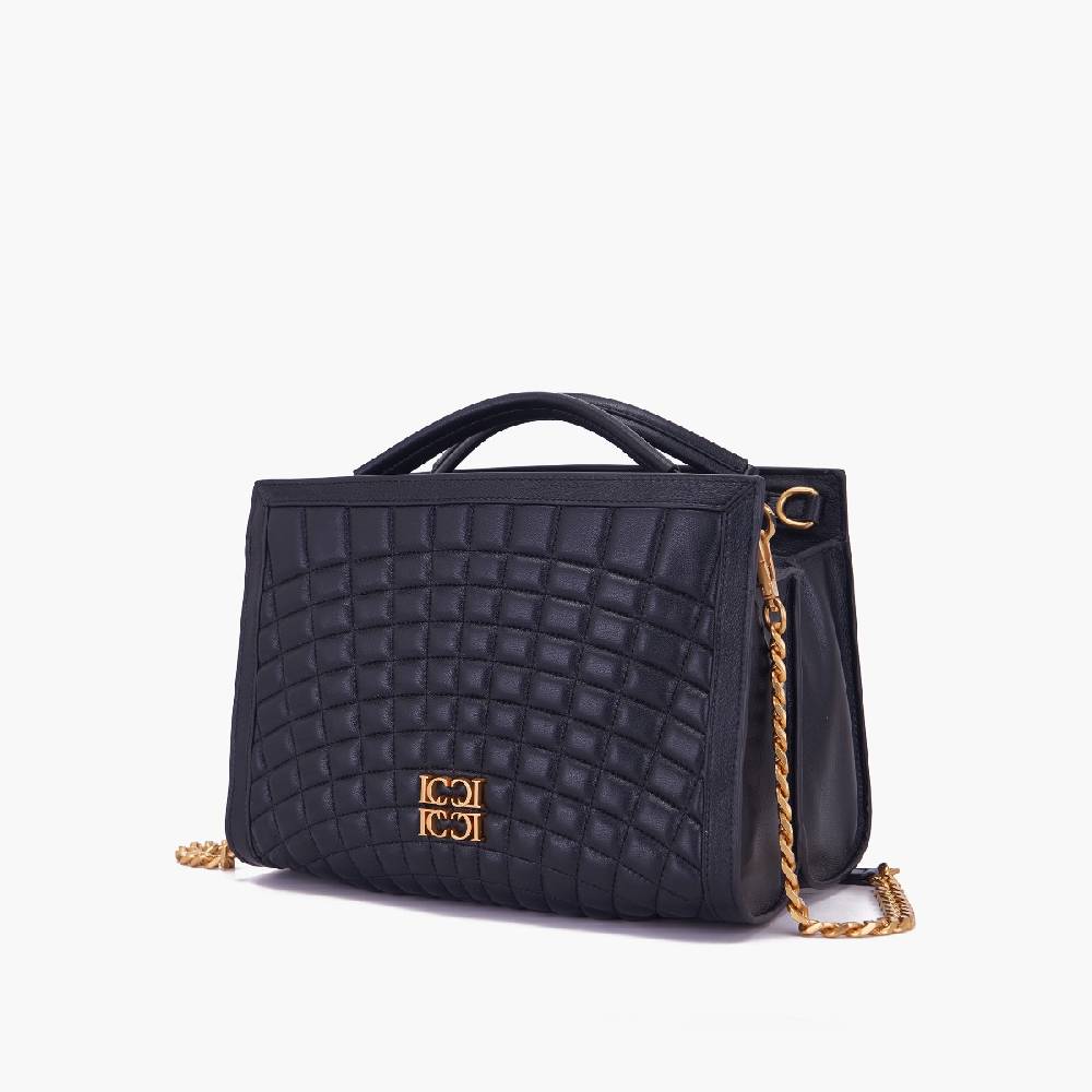 La Carrie BORSA SHOPPING MAREA NERA