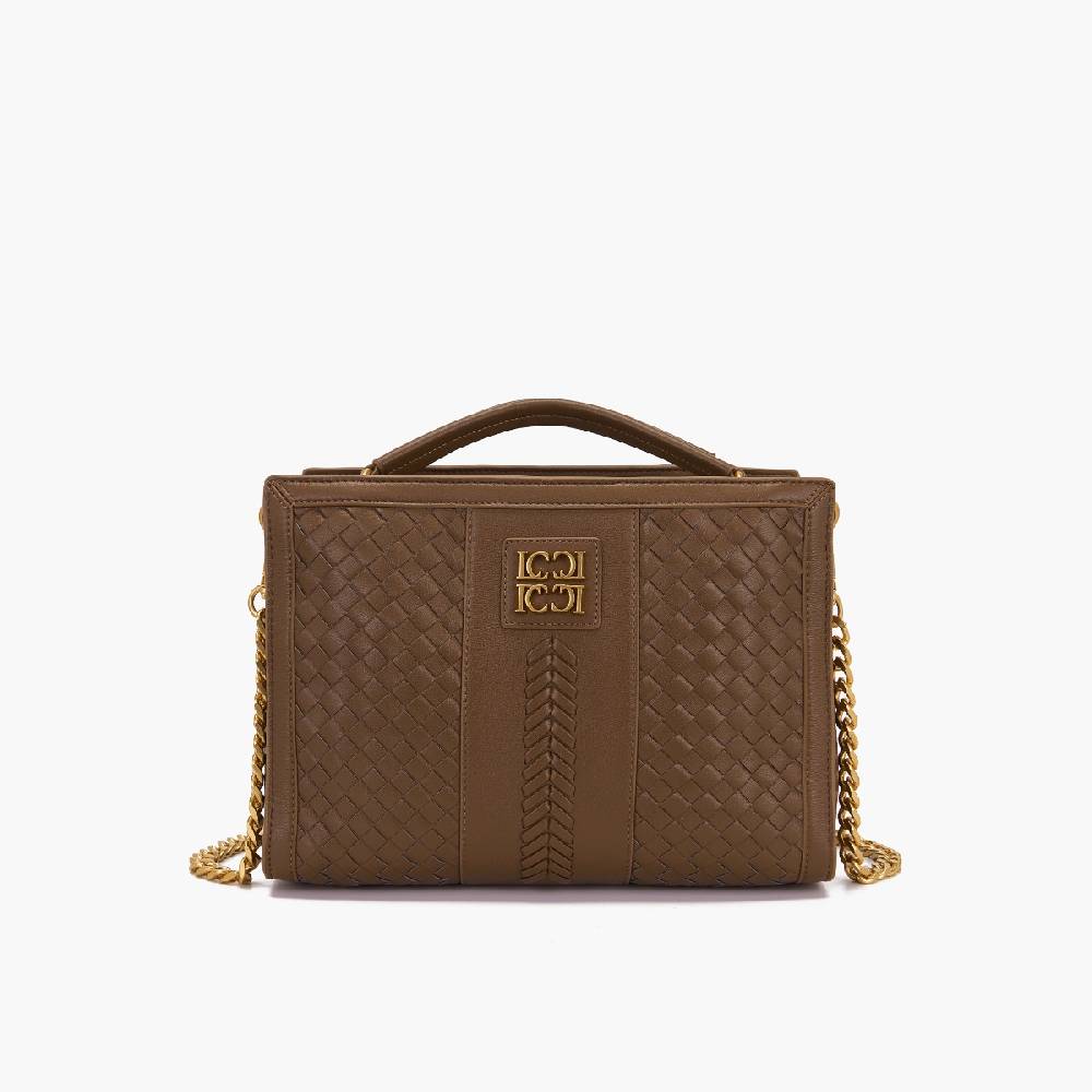 La Carrie BORSA SHOPPING PATAGONIA DARK BROWN