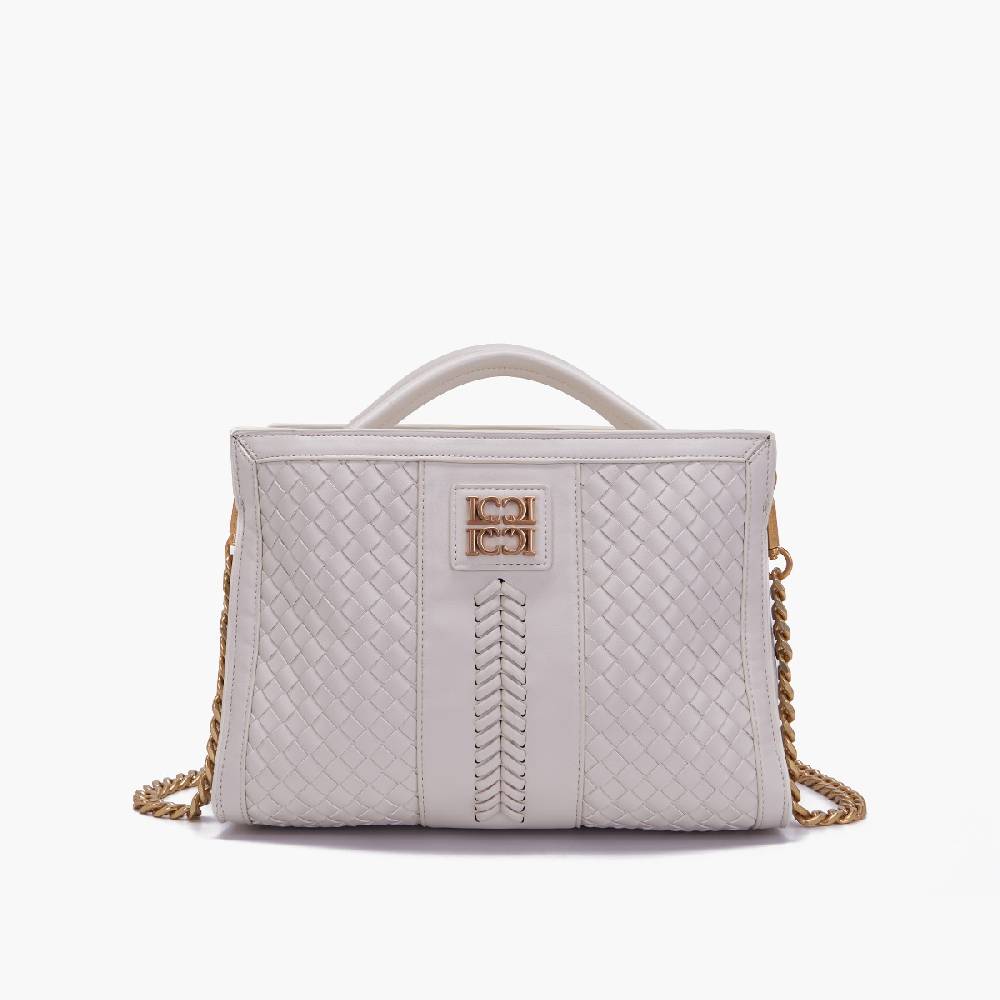 La Carrie BORSA SHOPPING PATAGONIA IVORY