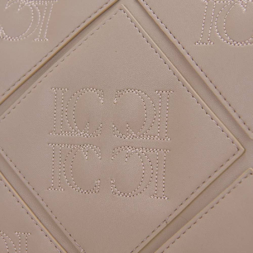 La Carrie BORSA SHOPPING PICHT TAUPE