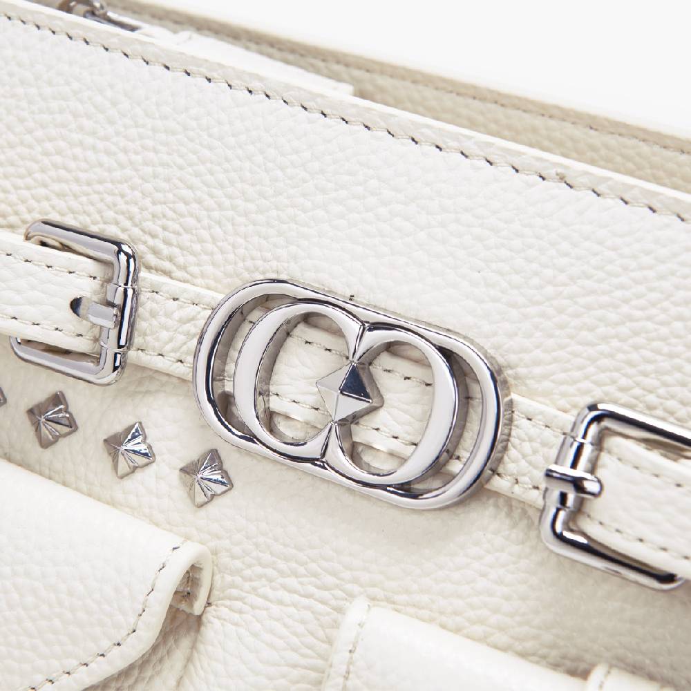 La Carrie BORSA SHOPPING ROCK IVORY