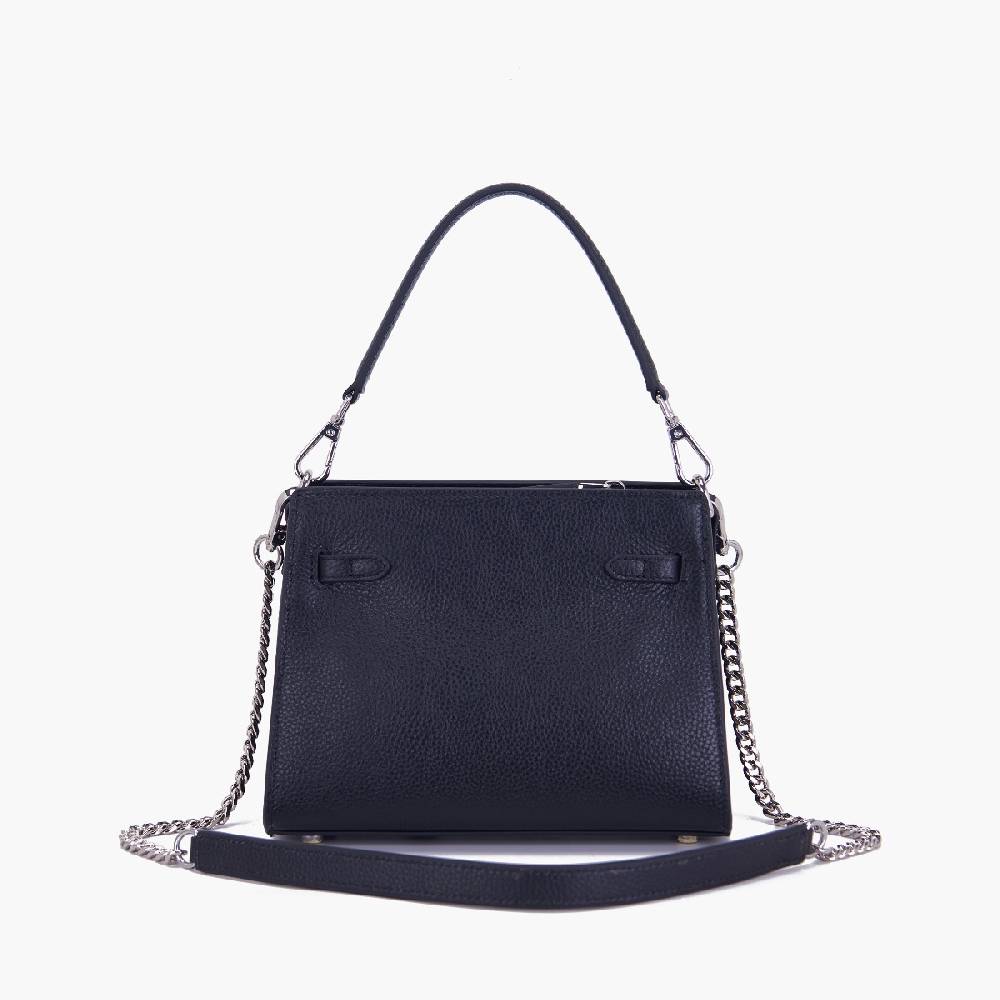 La Carrie BORSA SHOPPING ROCK NERA