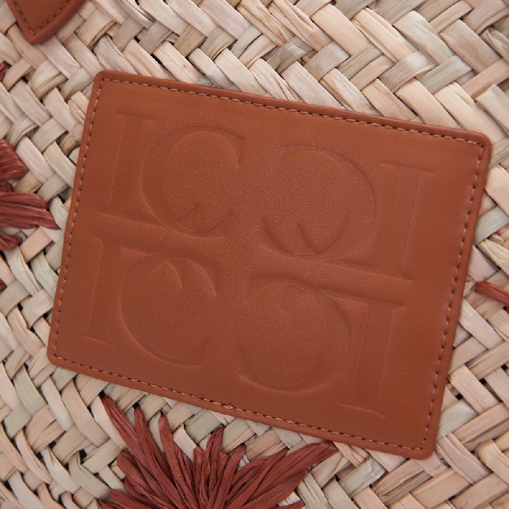 La Carrie BORSA SHOPPING SEASALT CUOIO