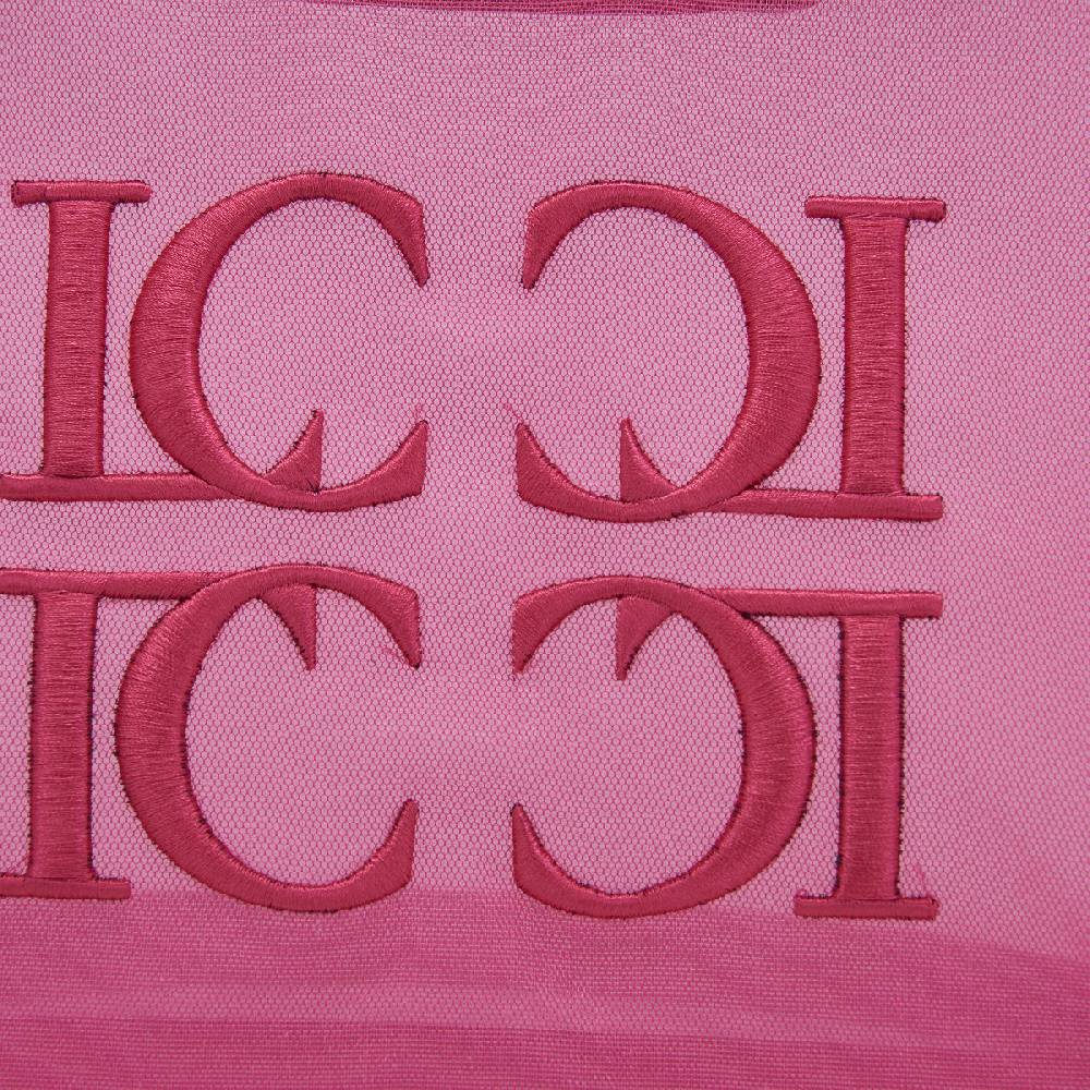 La Carrie BORSA SHOPPING SQUARE PINK