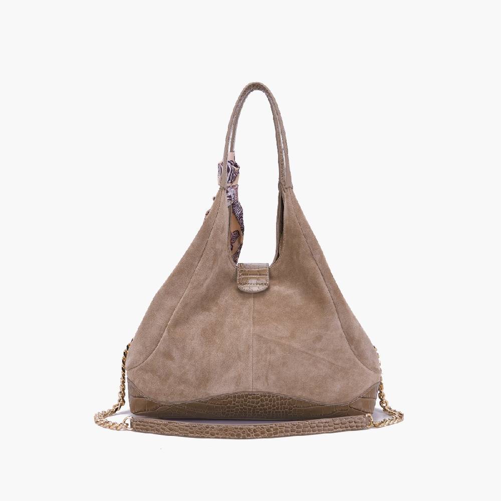 La Carrie BORSA SHOPPING TEMPEST TAUPE