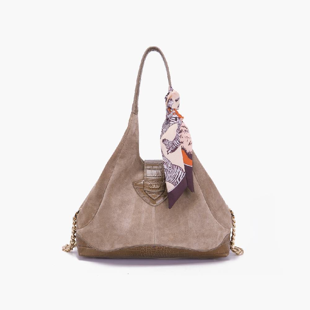 La Carrie BORSA SHOPPING TEMPEST TAUPE