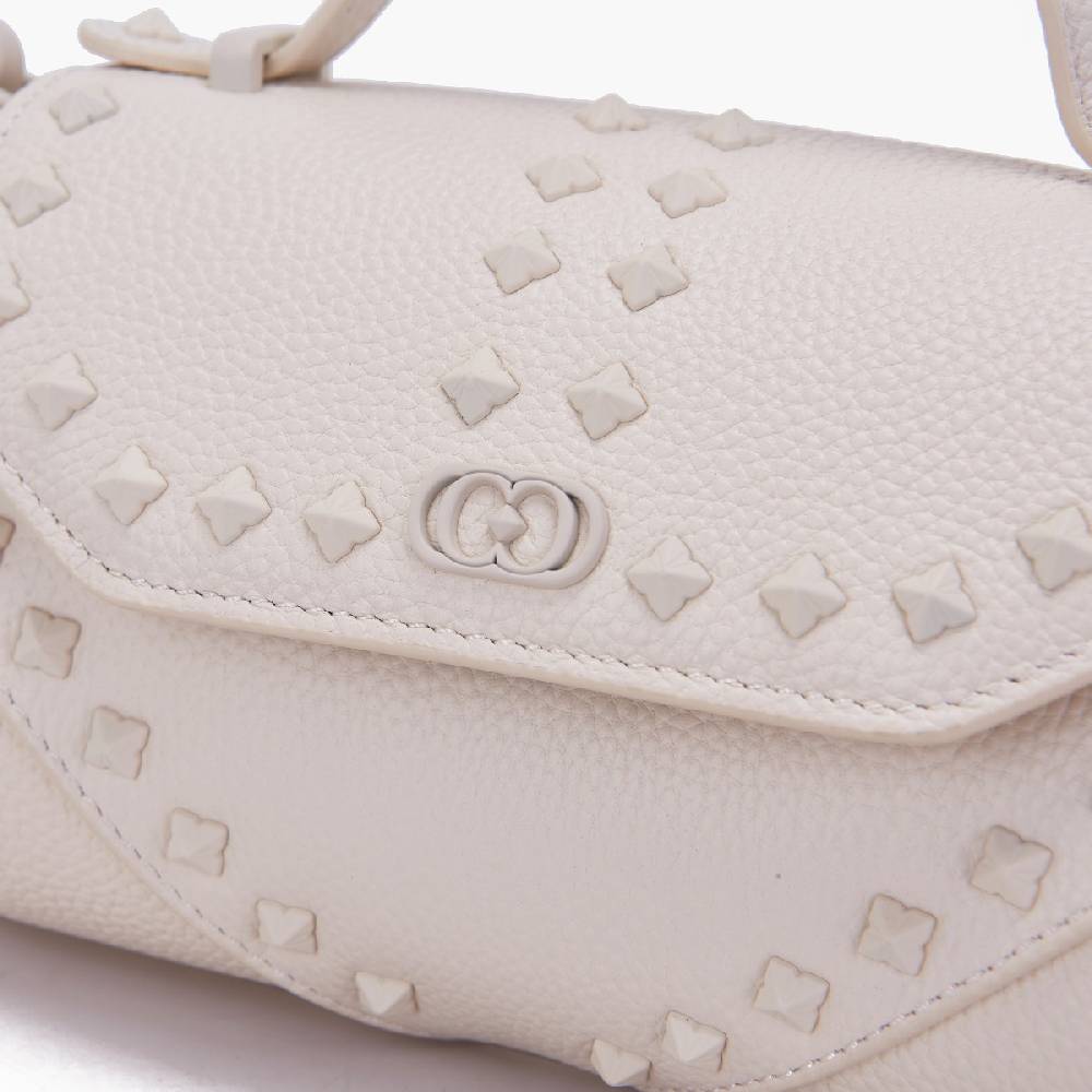 La Carrie MINI BORSA A MANO FRIVOLOUS IVORY