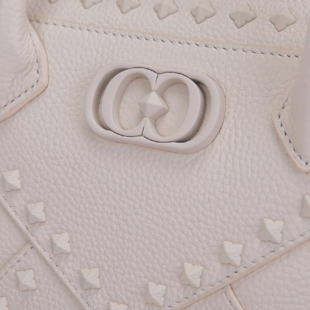 La Carrie MINI BORSA A MANO FRIVOLOUS IVORY