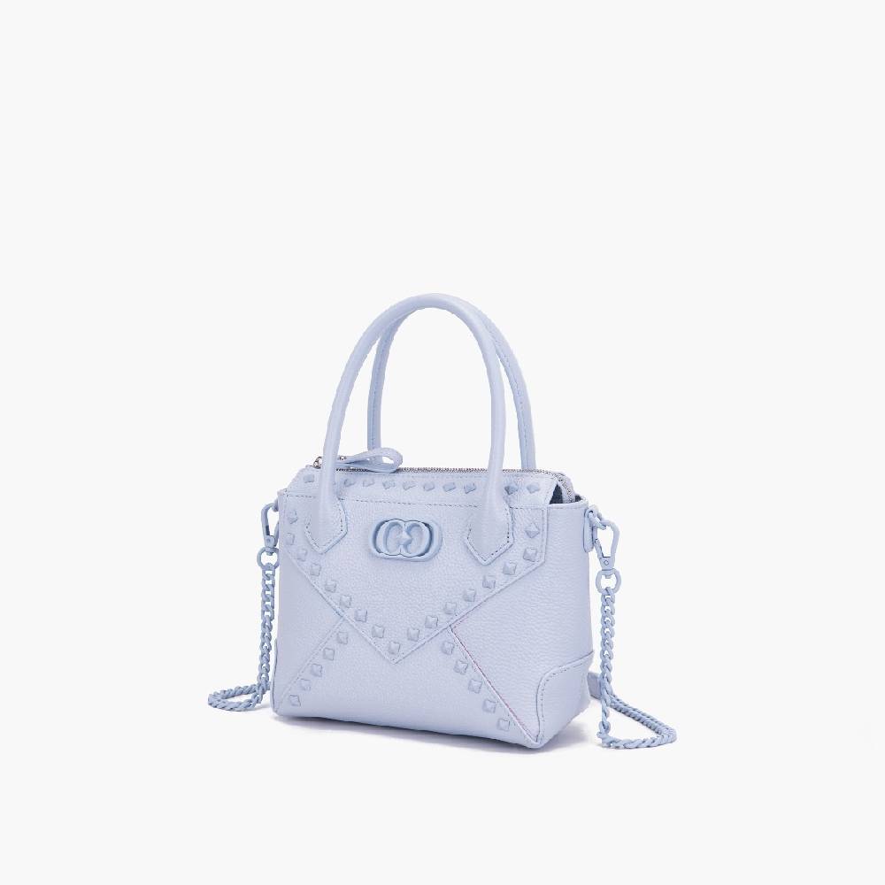 La Carrie MINI BORSA A MANO FRIVOLOUS IVORY SKY