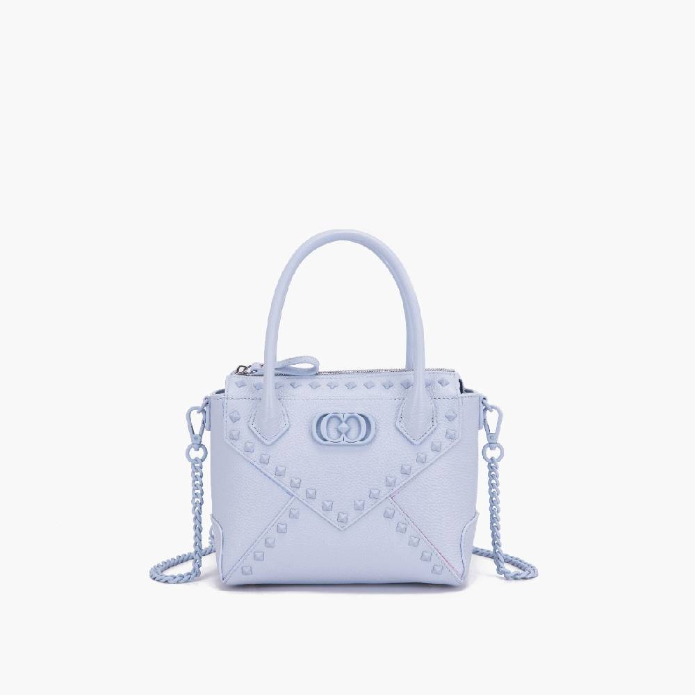 La Carrie MINI BORSA A MANO FRIVOLOUS IVORY SKY