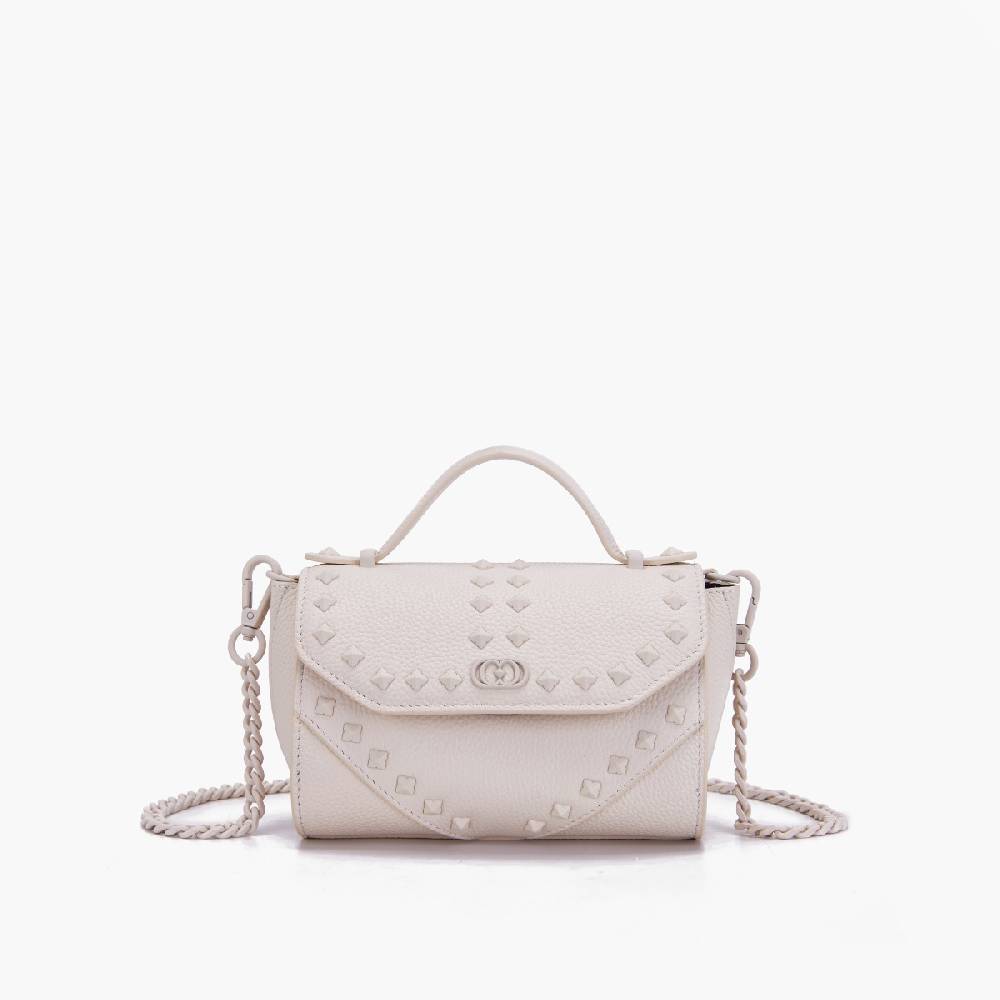 La Carrie MINI BORSA A MANO FRIVOLOUS IVORY