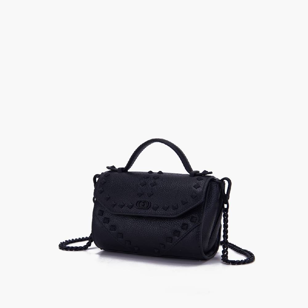 La Carrie MINI BORSA A MANO FRIVOLOUS NERA