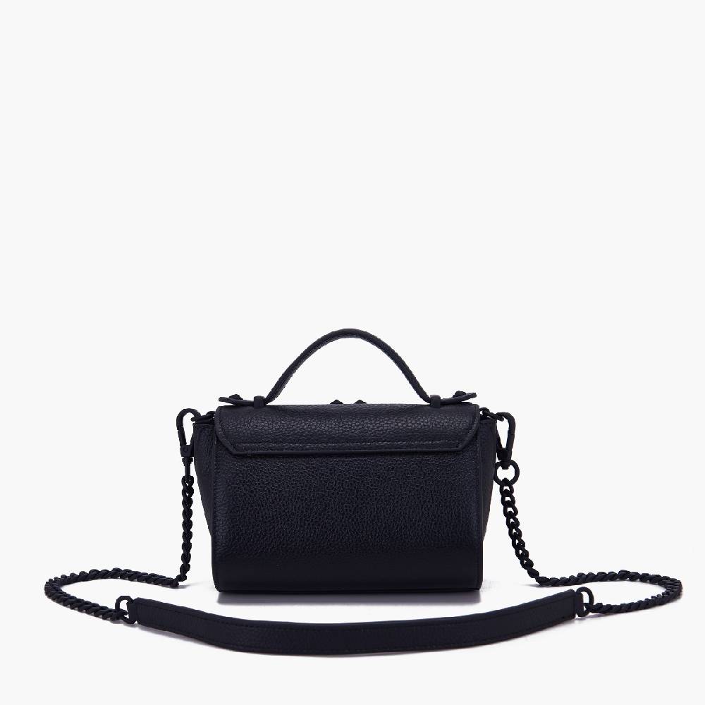 La Carrie MINI BORSA A MANO FRIVOLOUS NERA