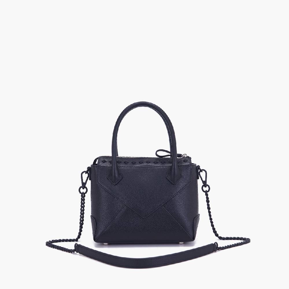 La Carrie MINI BORSA A MANO FRIVOLOUS NERA