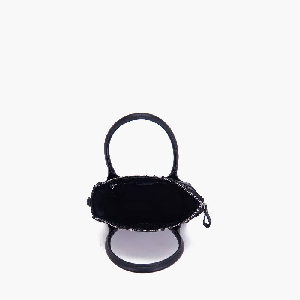 La Carrie MINI BORSA A MANO FRIVOLOUS NERA