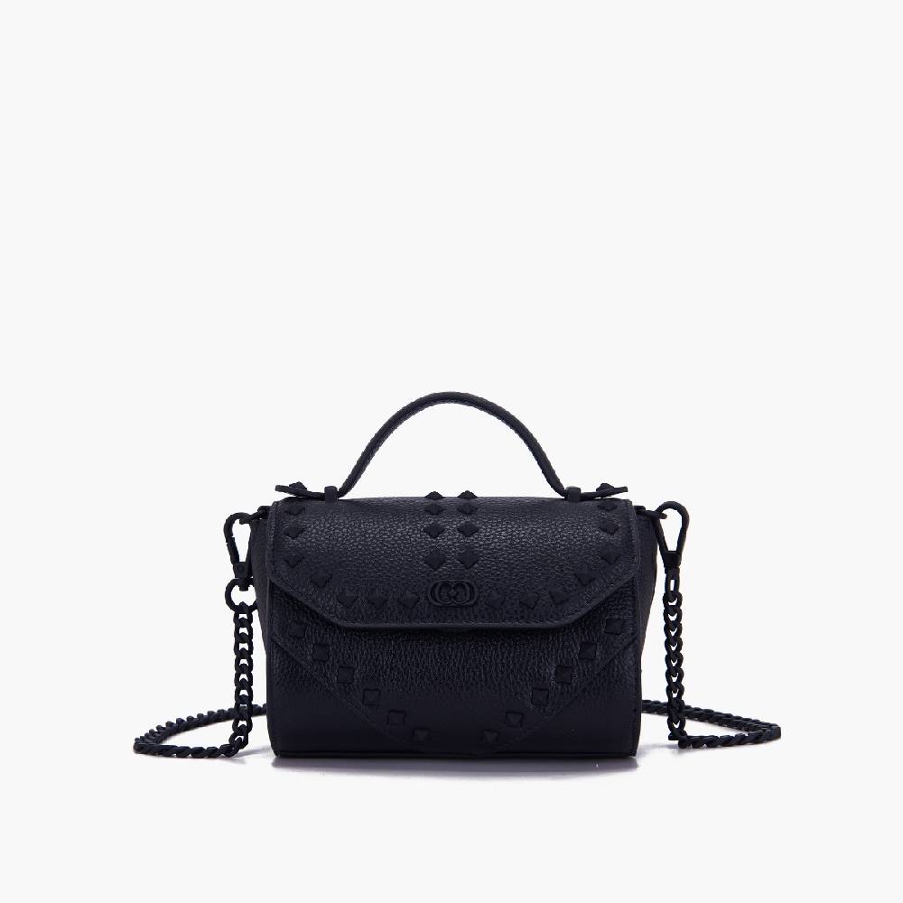 La Carrie MINI BORSA A MANO FRIVOLOUS NERA