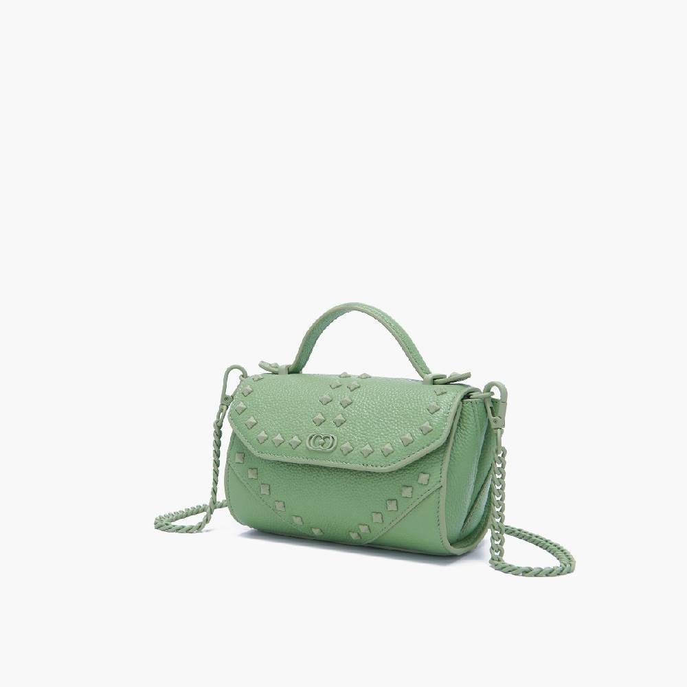 La Carrie MINI BORSA A MANO FRIVOLOUS PISTACCHIO
