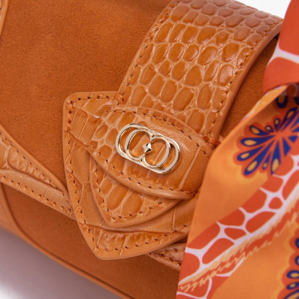 La Carrie MINI BORSA A MANO TEMPEST ARANCIONE