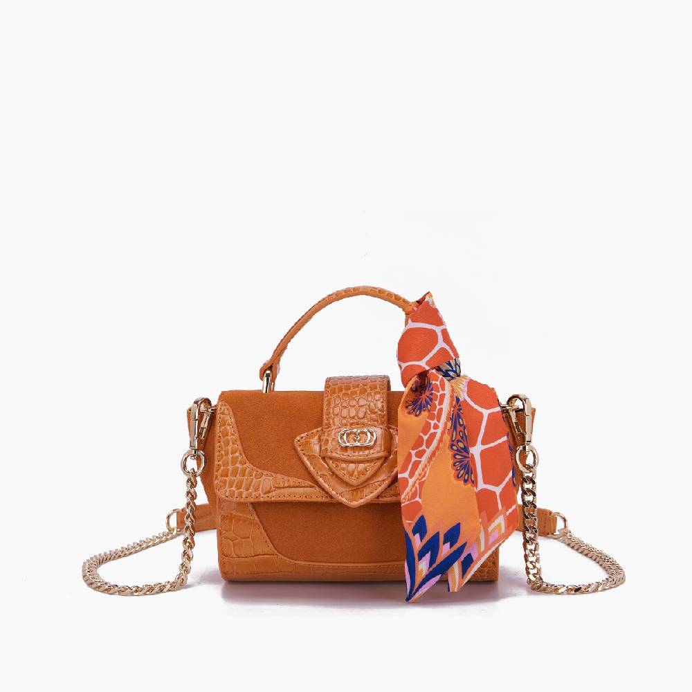 La Carrie MINI BORSA A MANO TEMPEST ARANCIONE