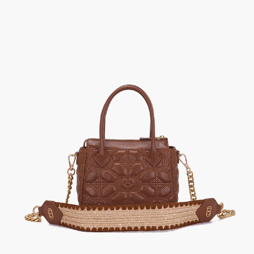 La Carrie MINI BORSA A MANO TOUCHY CUOIO