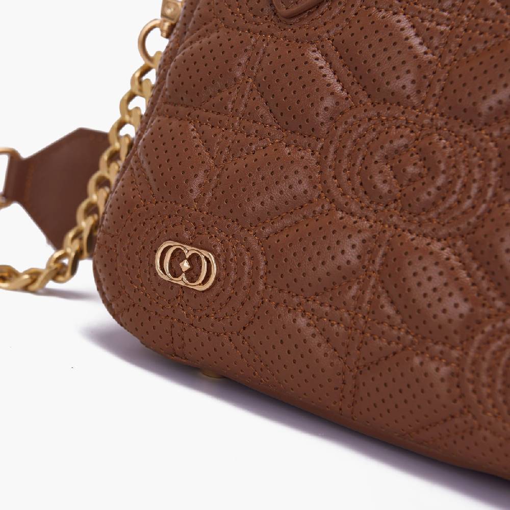 La Carrie MINI BORSA A MANO TOUCHY CUOIO