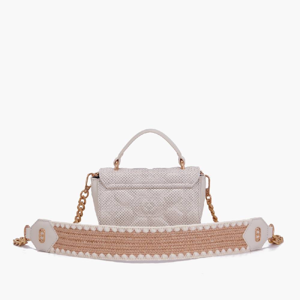 La Carrie MINI BORSA A MANO TOUCHY IVORY