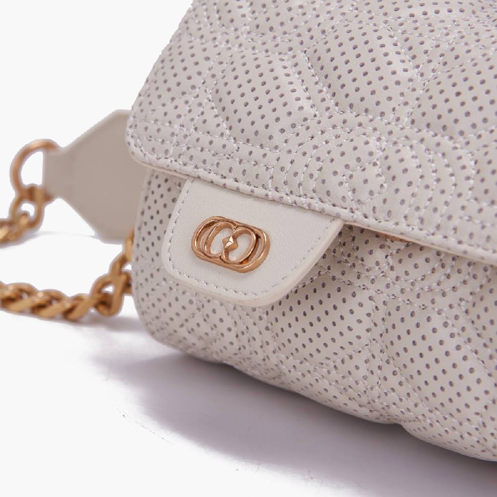 La Carrie MINI BORSA A MANO TOUCHY IVORY