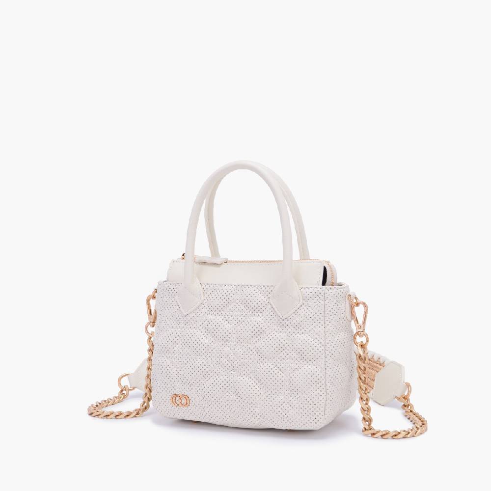 La Carrie MINI BORSA A MANO TOUCHY IVORY