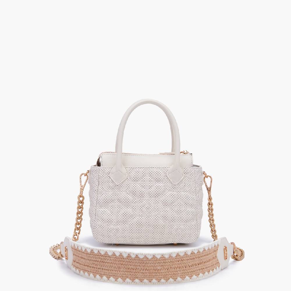 La Carrie MINI BORSA A MANO TOUCHY IVORY